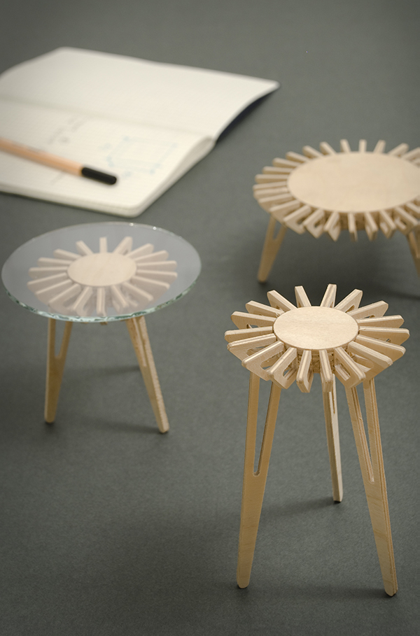 Eje - table. Antonio Gurrola for Pirwi